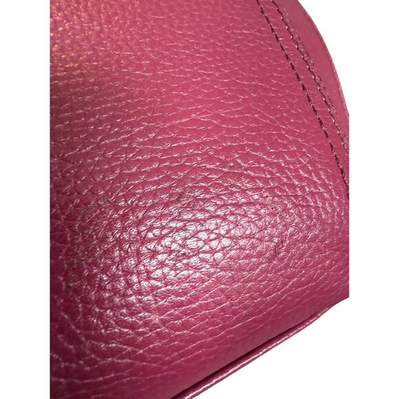 Kate Spade New York Baxter Street Fernrose Leather Shoulder bag Tote Bag Plum Lg - Picture 9 of 16